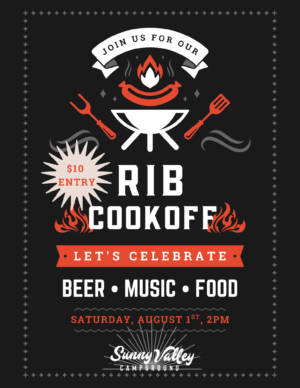 Third Annual Rib Cook Off
